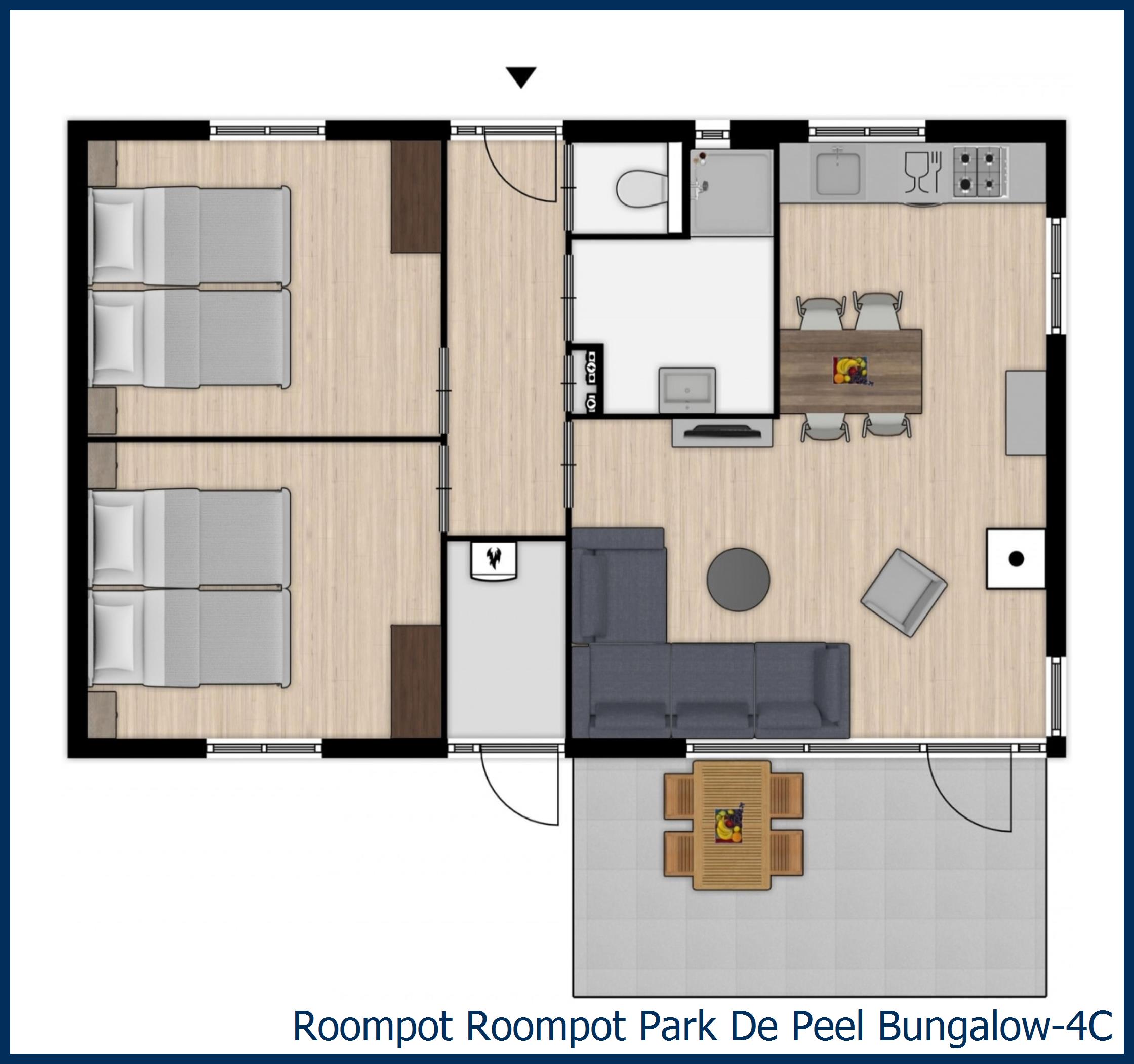 Bungalow 4C in Park De Peel