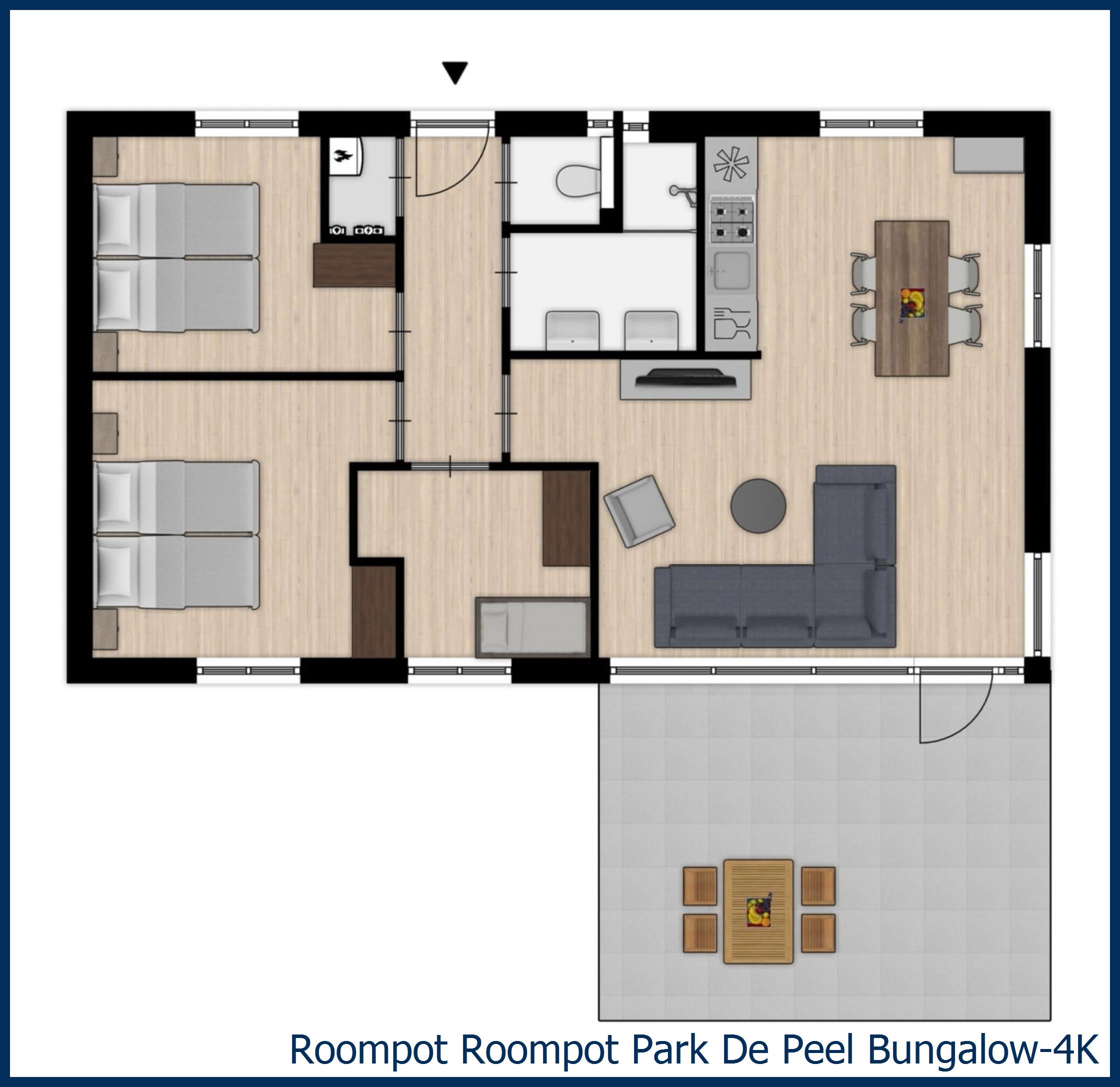 Bungalow 4K in Park De Peel