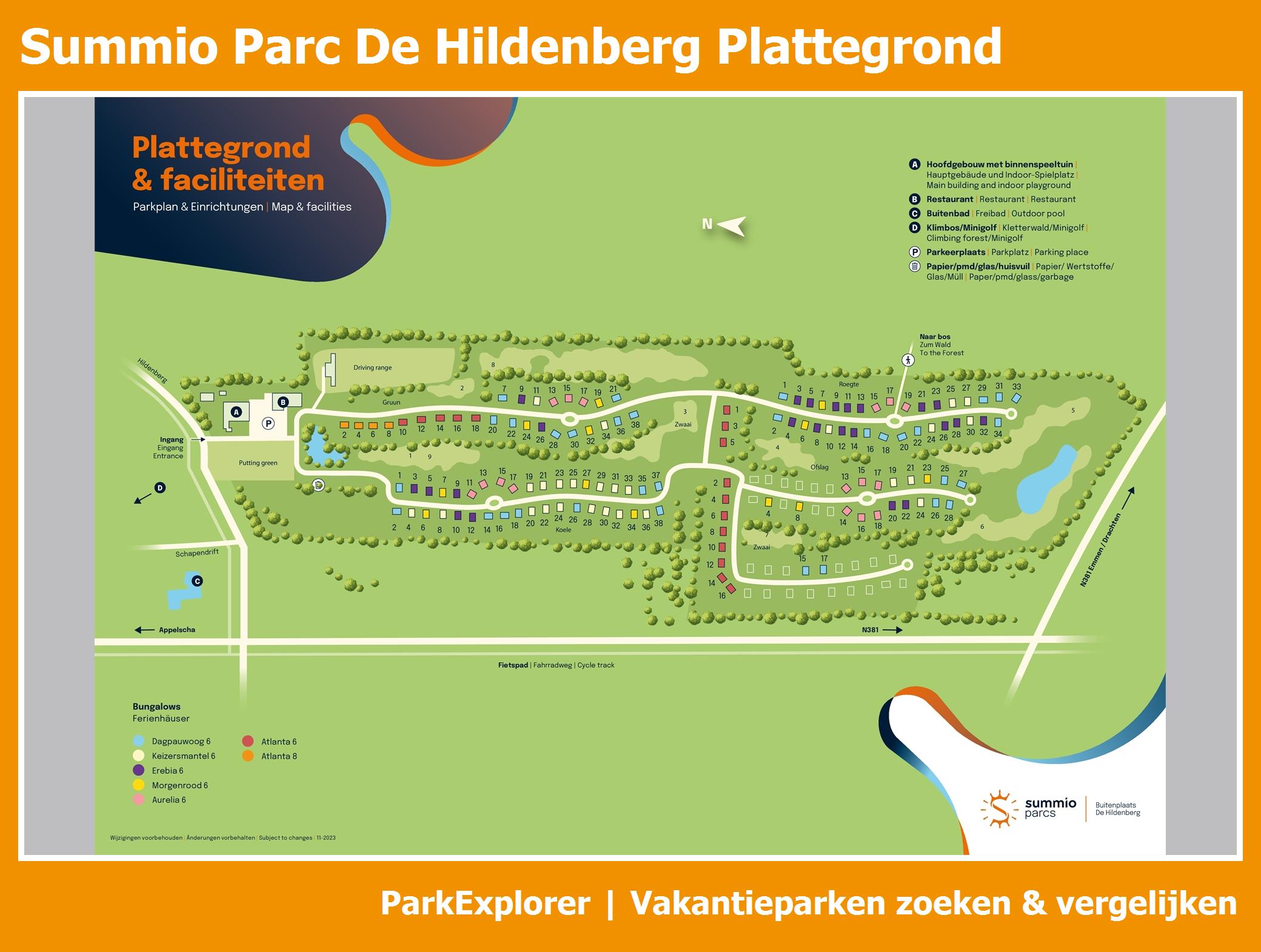 Plattegrond De Hildenberg